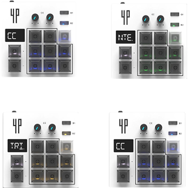 Midiplus Four Pages Box MIDI controller/sequencer