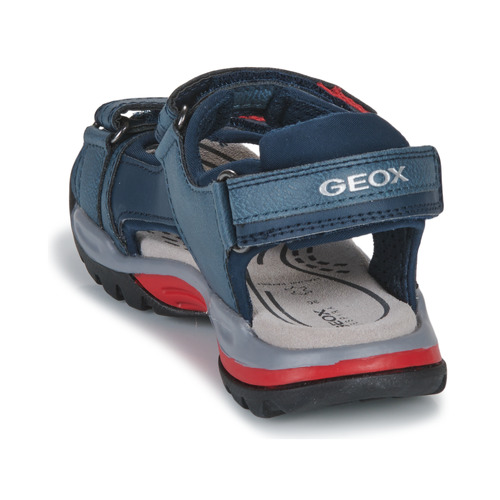 Geox - J BOREALIS BOY - Marine / Rouge