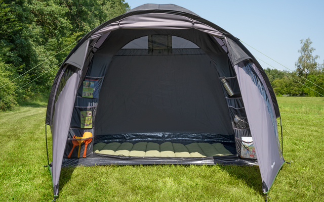 Berger Kiwi NZ 4 Plus leichtes Kuppelzelt für Camping und Trekking für 4 Personen