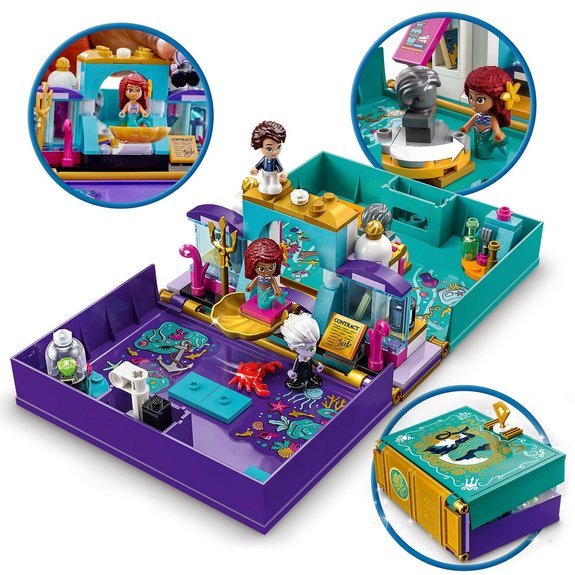 Le livre d’histoire : La petite sirène LEGO   43213