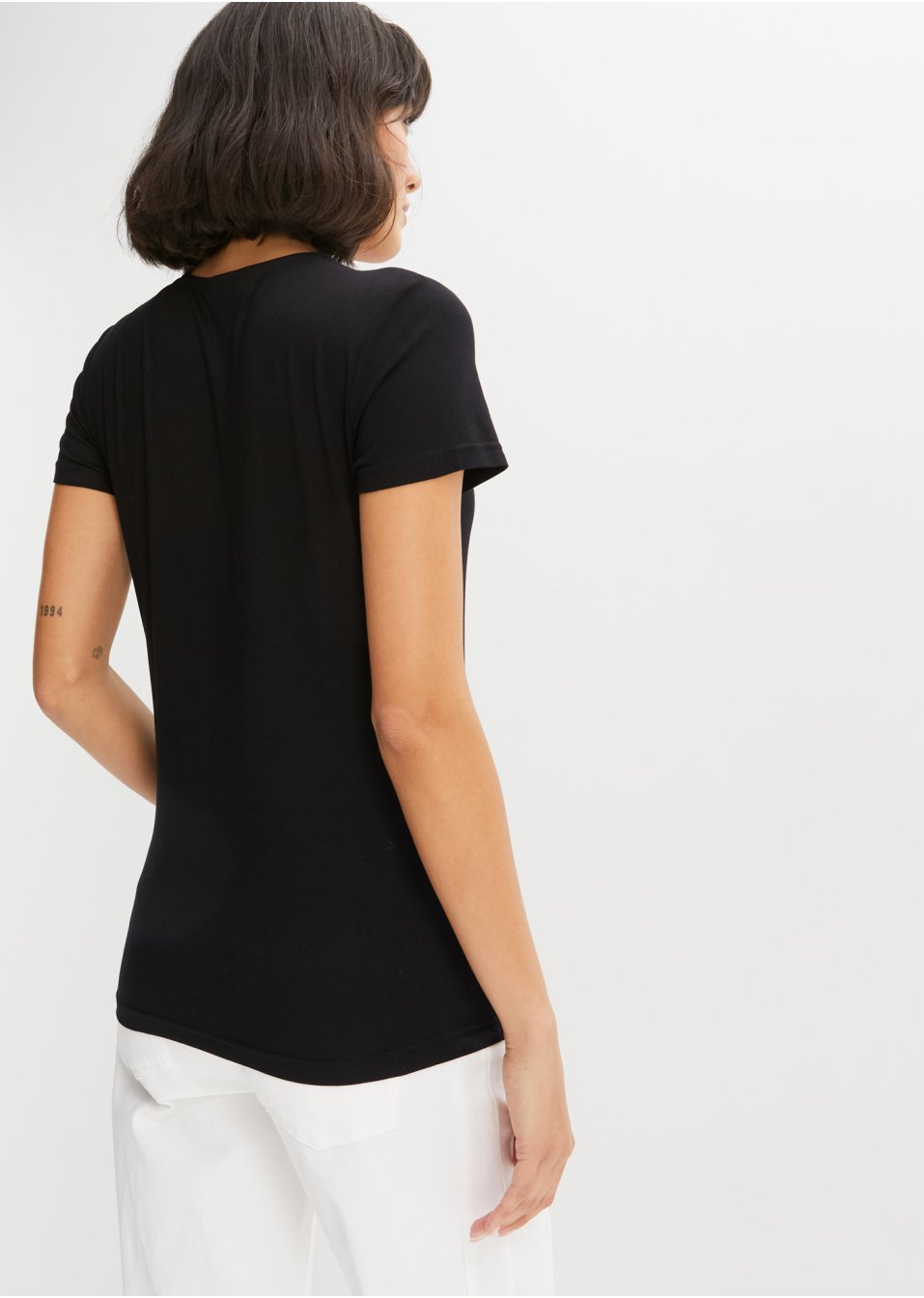 T-shirt à dentelle