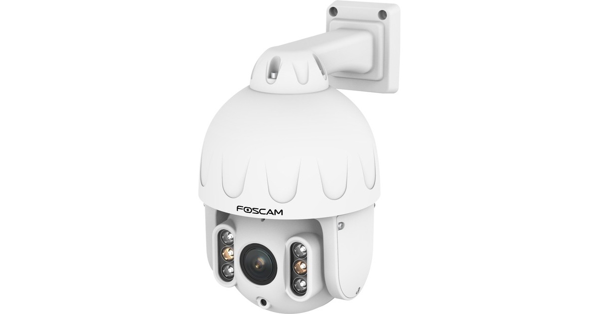 FoscamSD8EP, 4K/8MP PoE PTZ buiten beveiligingscamera  (Wit)