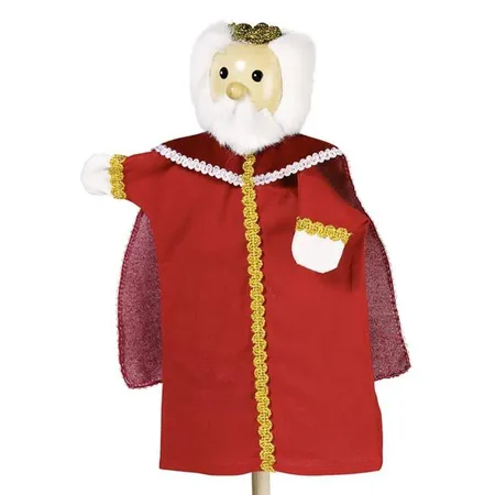 goki Handpuppe König