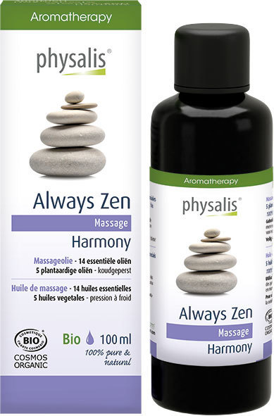 Physalis Massageolie Always Zen Bio 100 ML