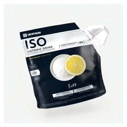 Boisson isotonique Decathlon Nutrition Iso Citron - 650g