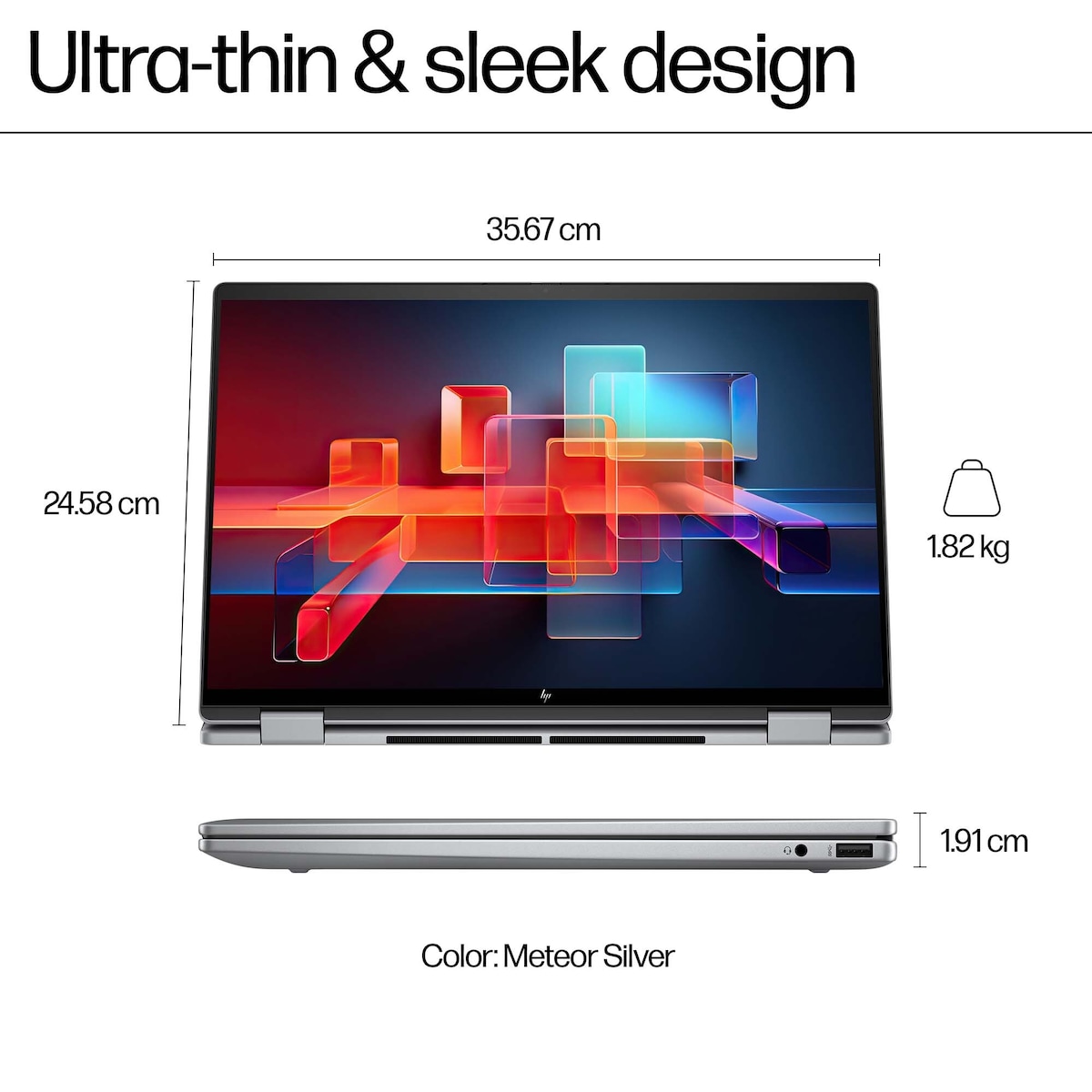 HP Envy X360 R7-8840HS/16/1024 2-in-1 bærbar PC