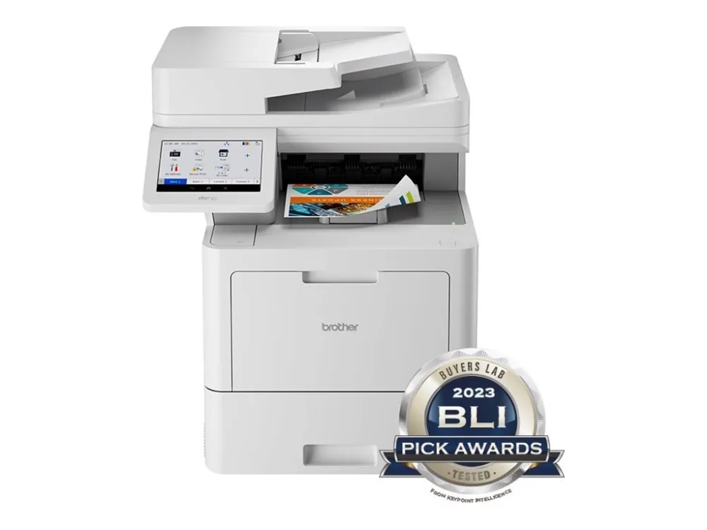 Brother MFC-L9670CDN - Multifunktionsprinter - farve - laser - A4/Legal (medie) - op til 40 spm (kopiering) - op til 40 spm (udskriver) - 620 ark - 33.6 Kbps - Gigabit LAN, USB 2.0, USB 2.0 vært, NFC