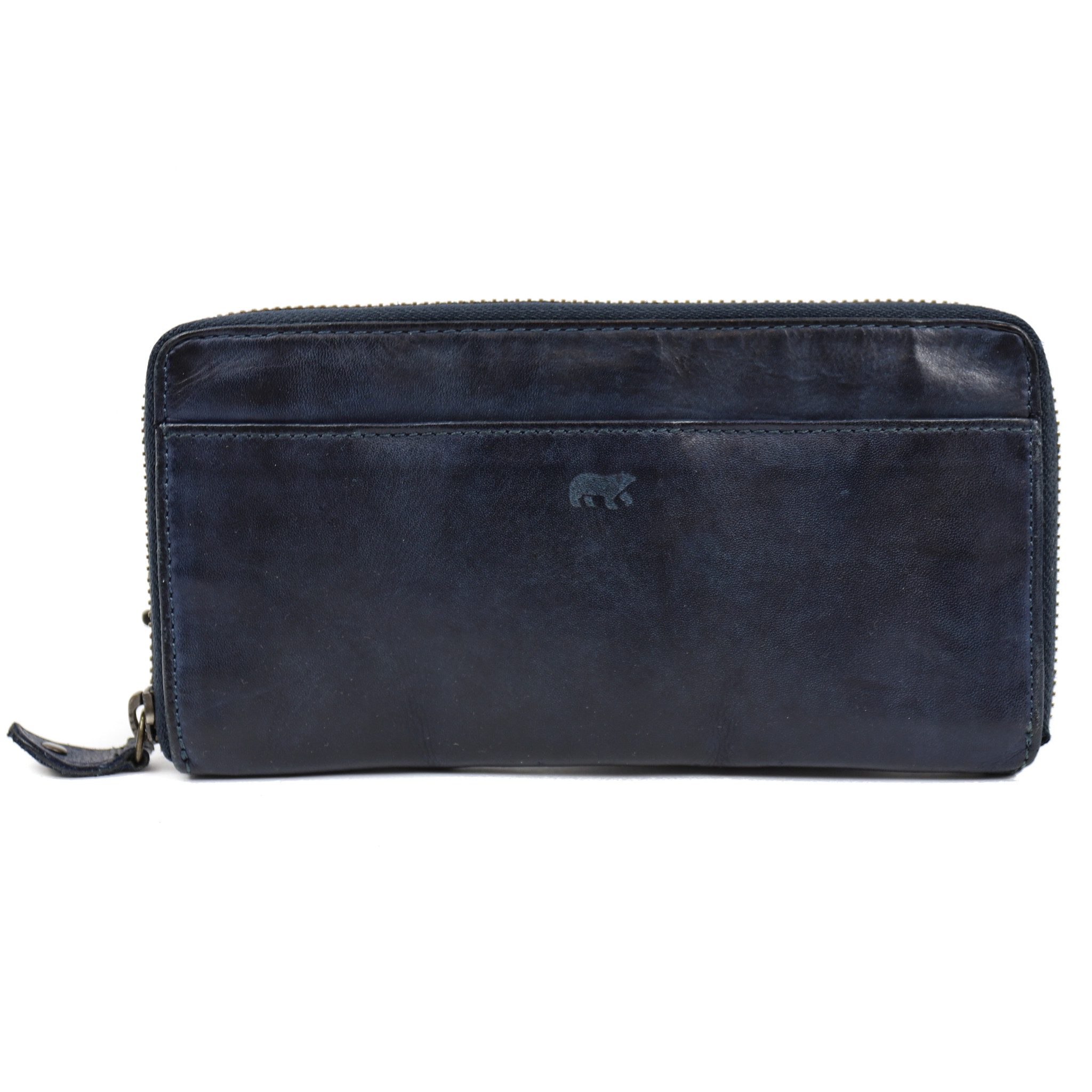Bear Design Cow Lavato Portemonnee Sofie Blauw RFID CL15882