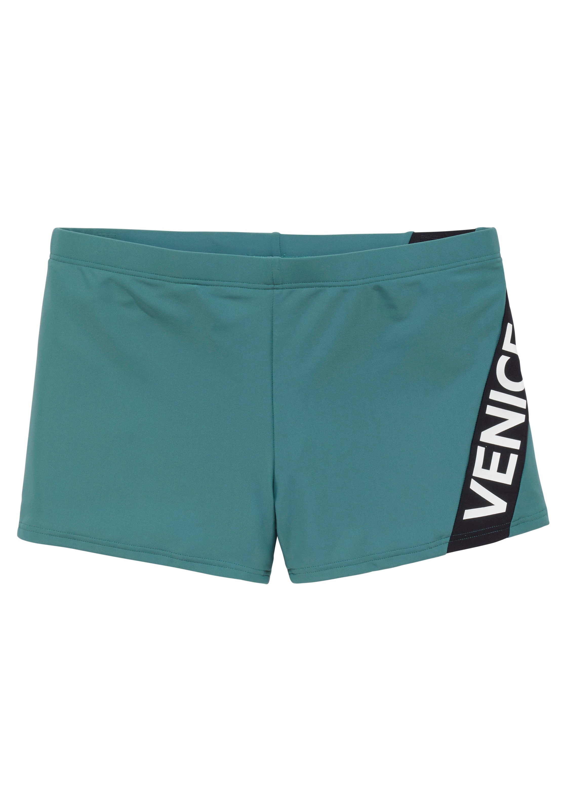 Venice Beach Boxer-Badehose , mit Logo-Schriftzug