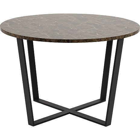 Amble spisebord - brun marmorlook