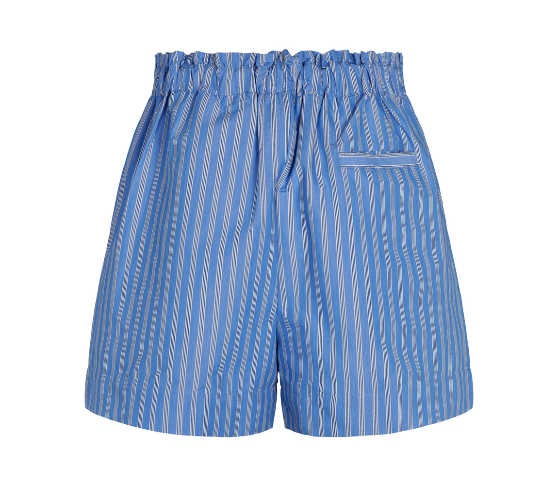 Pera W, Shorts - Cornflower Stripe