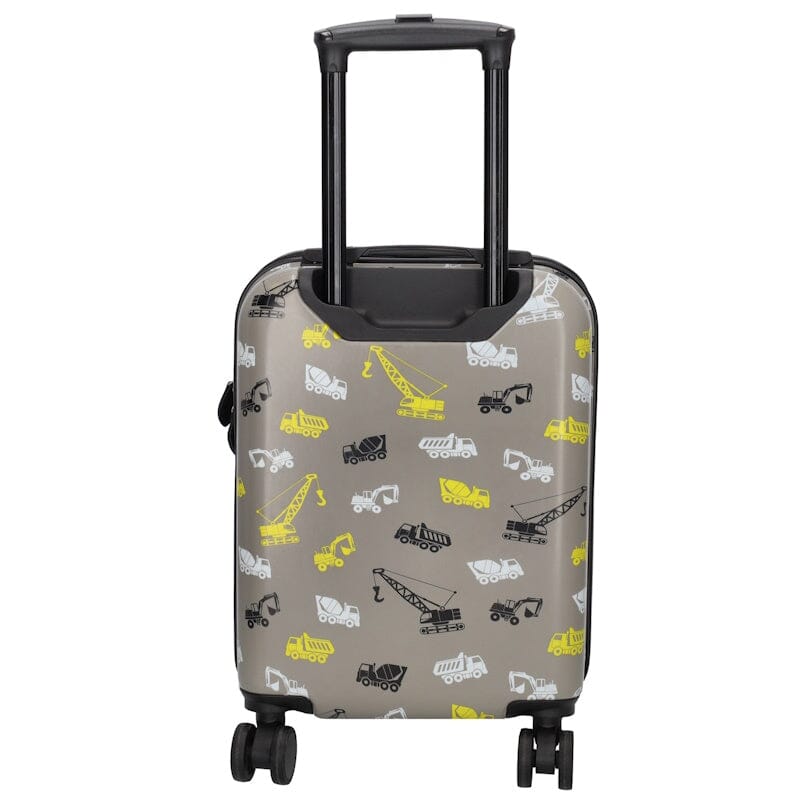 Zebra Trend Kinderkoffer Grijs