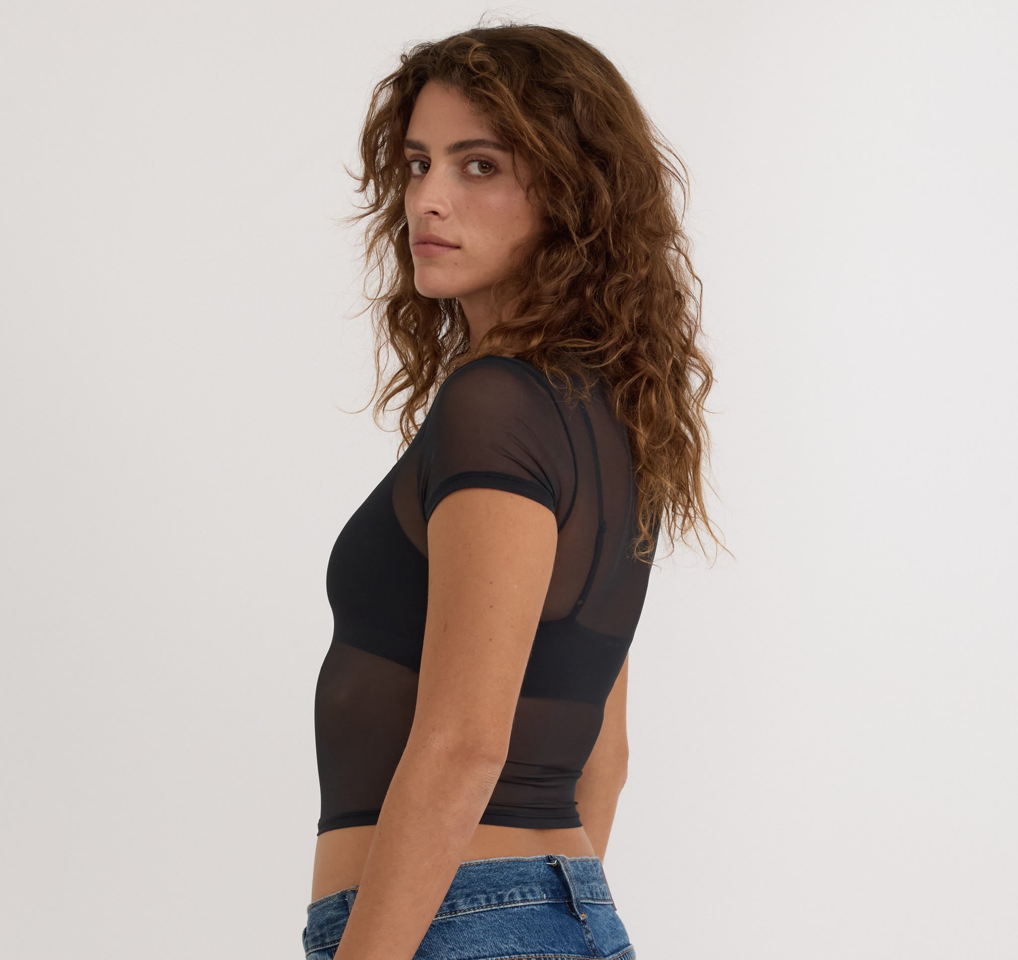 RECYCLED NYLON<br>Mesh Tee