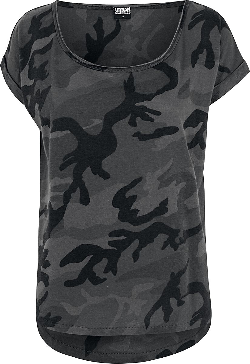 T-shirt Camouflage Back Shaped | Urban Classics T-Shirt Manches courtes