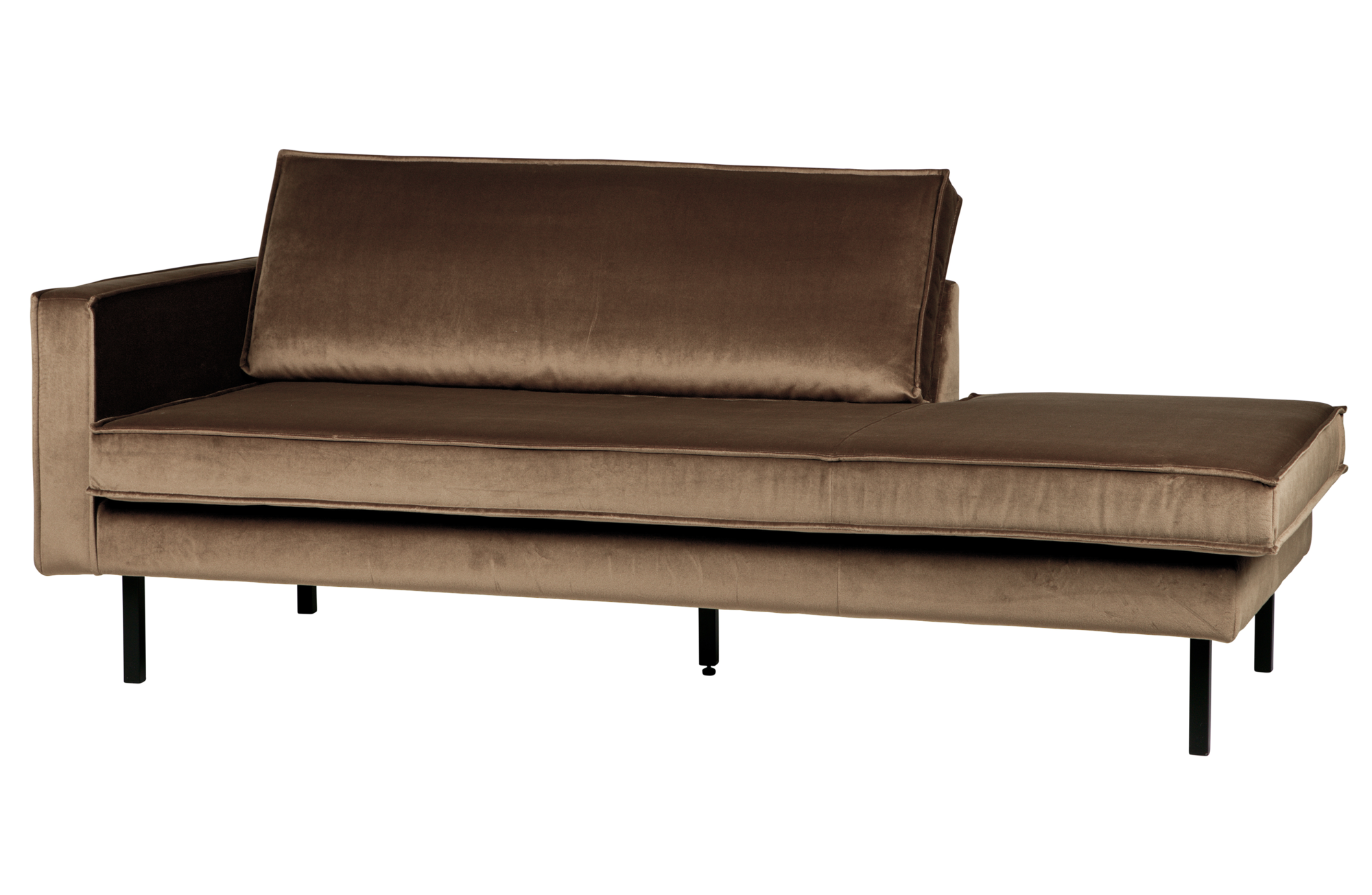 Rodeo daybed velvet Links - Taupe