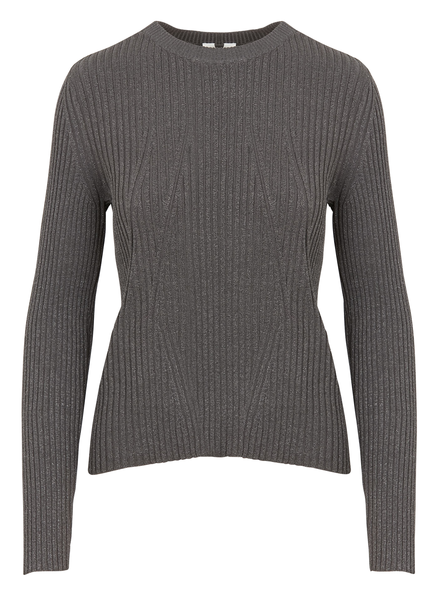RIKE - Pull moulant à col rond | Blanc