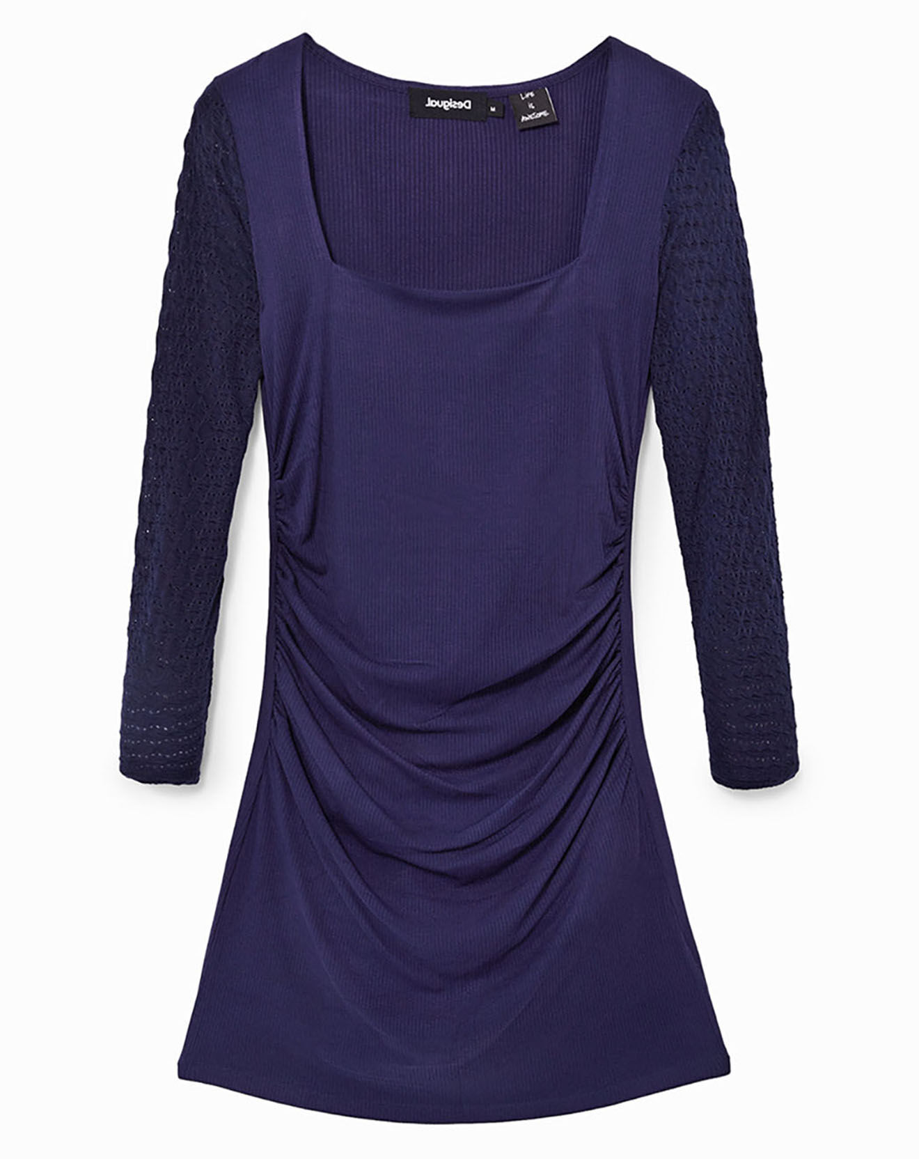 Desigual Robe Charley bleu marine