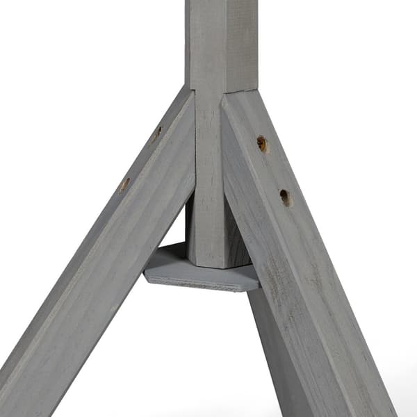 Stort fuglebord på stang