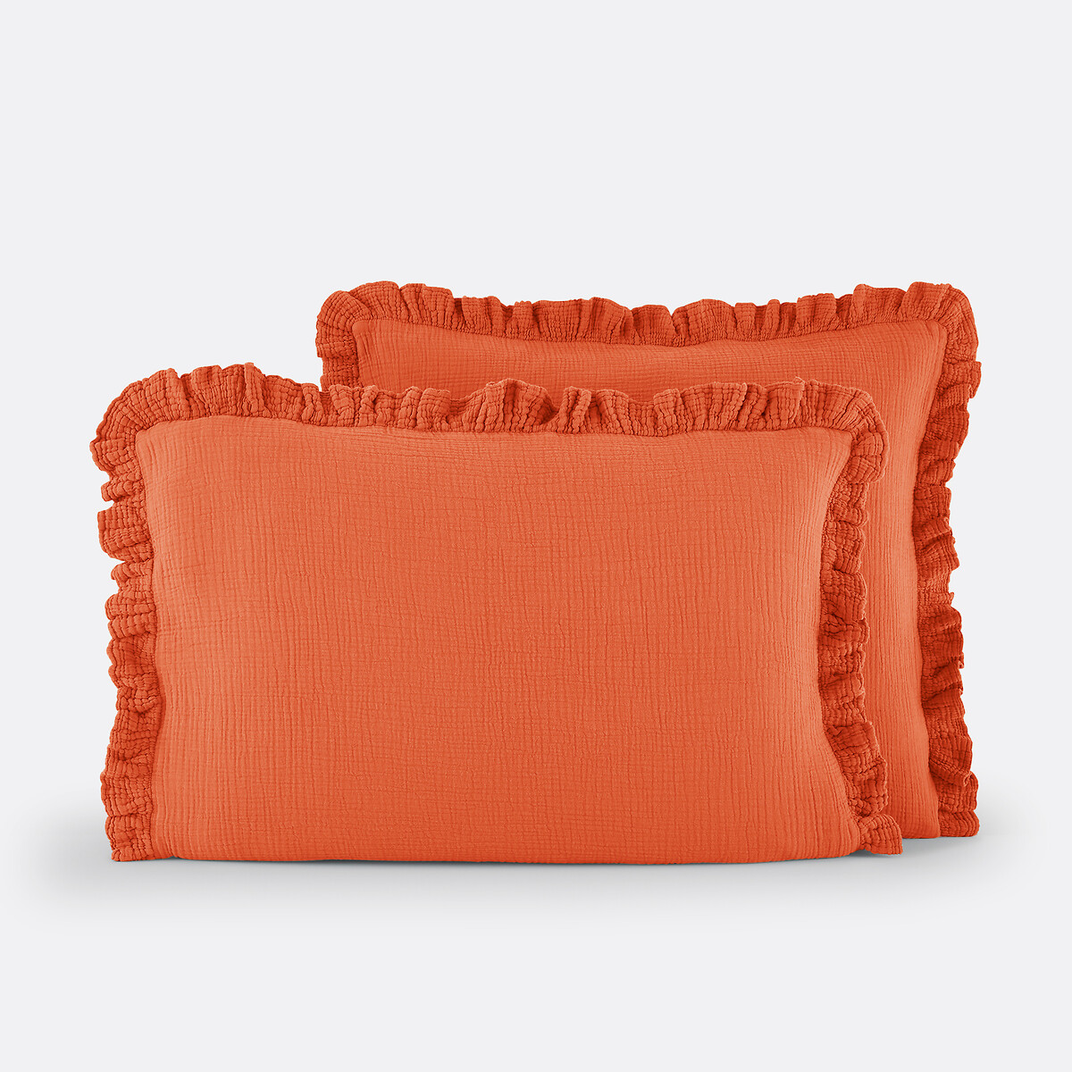 LA REDOUTE INTERIEURS<br>Fronha tetra lisa com folho, Kumla