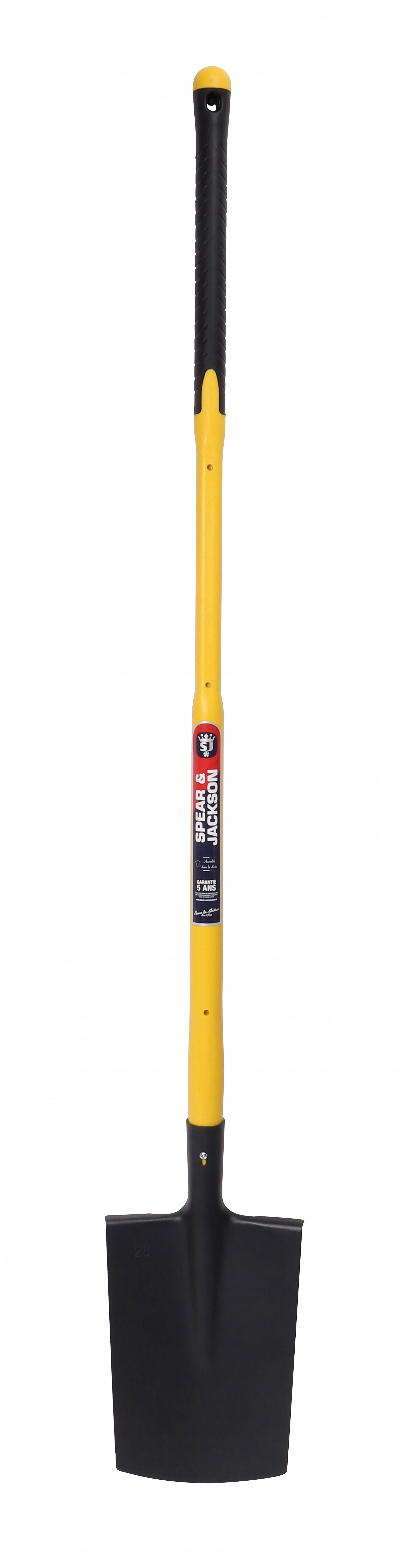 Bêche à rebords de 28 cm manche pomme trimatière