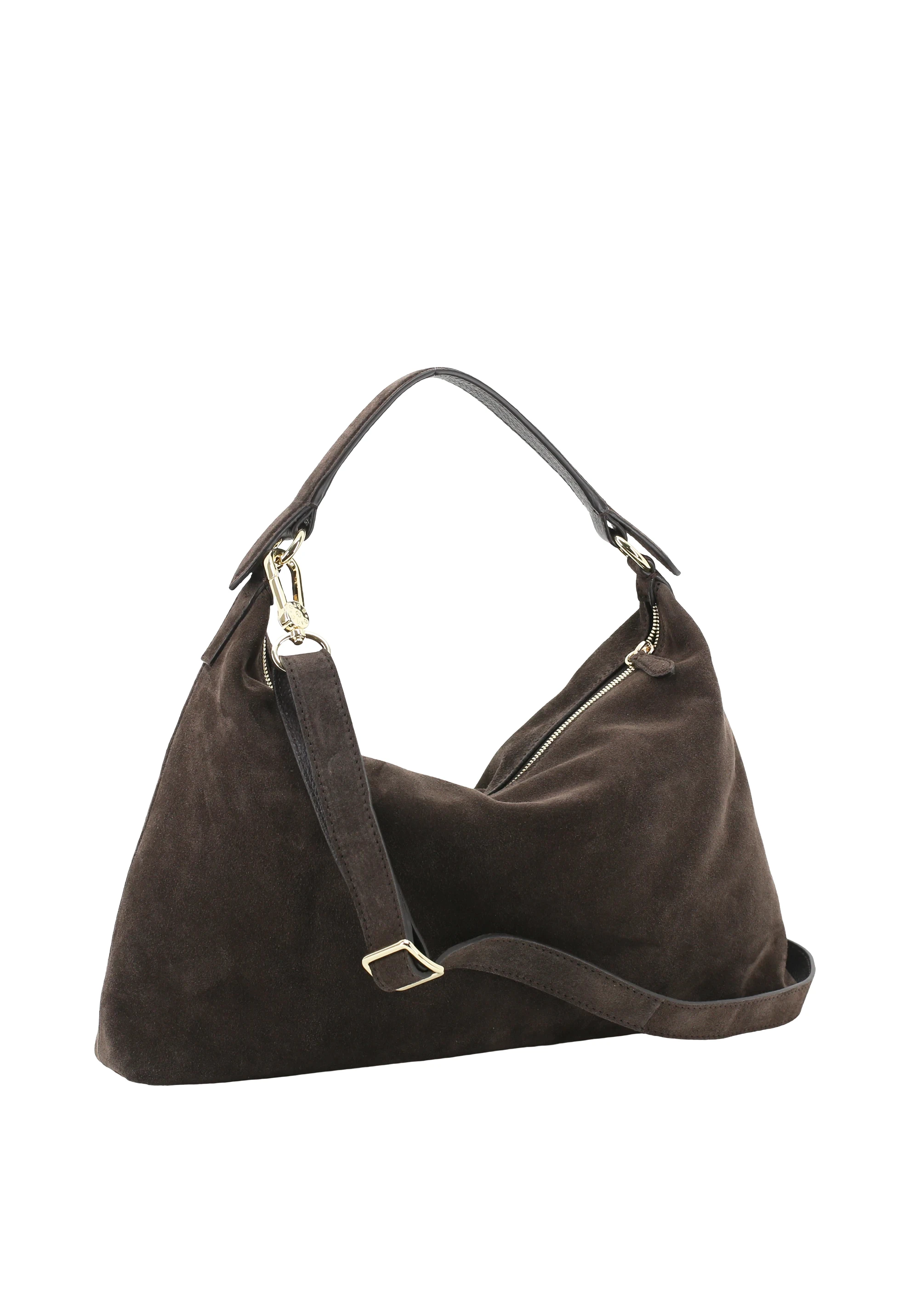 Hobo bag ALL IN ONE small Leather Suede Standard