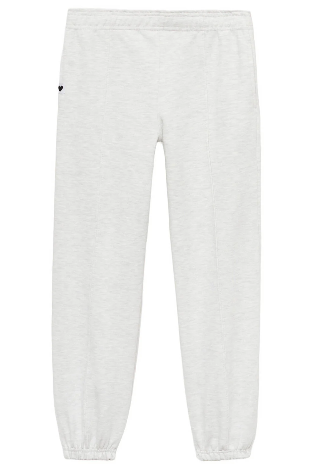 Mango Kids joggingbroek lichtgrijs