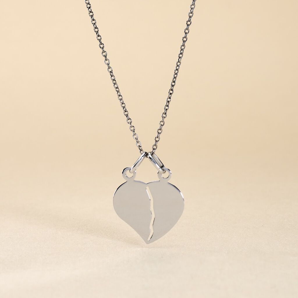 Pendentif Eudocie Or Blanc