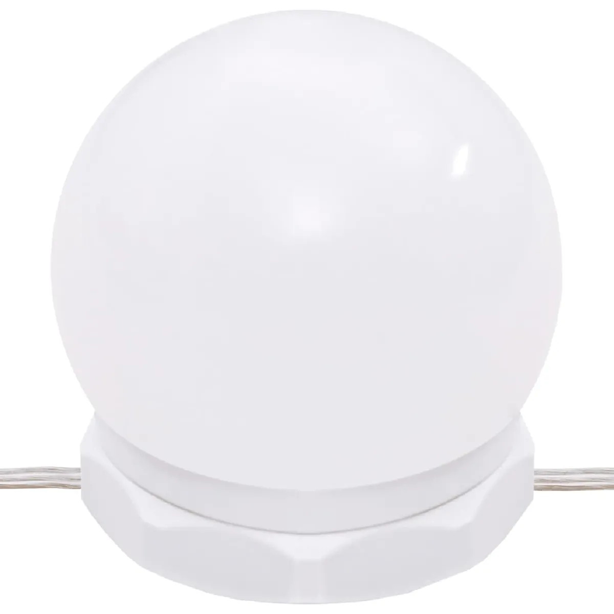 vidaXL Coiffeuse avec LED - Chêne marron