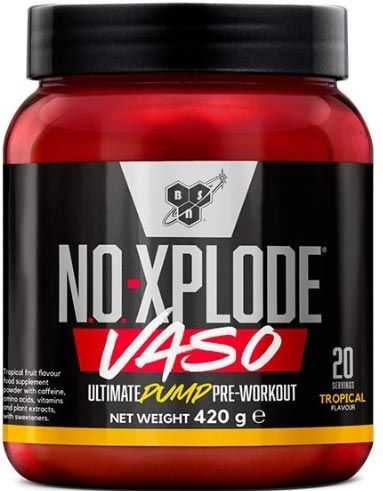 BSN - N.O.-Xplode Vaso - Pump Pre-Workout - Lemon & Lime - 20 servings