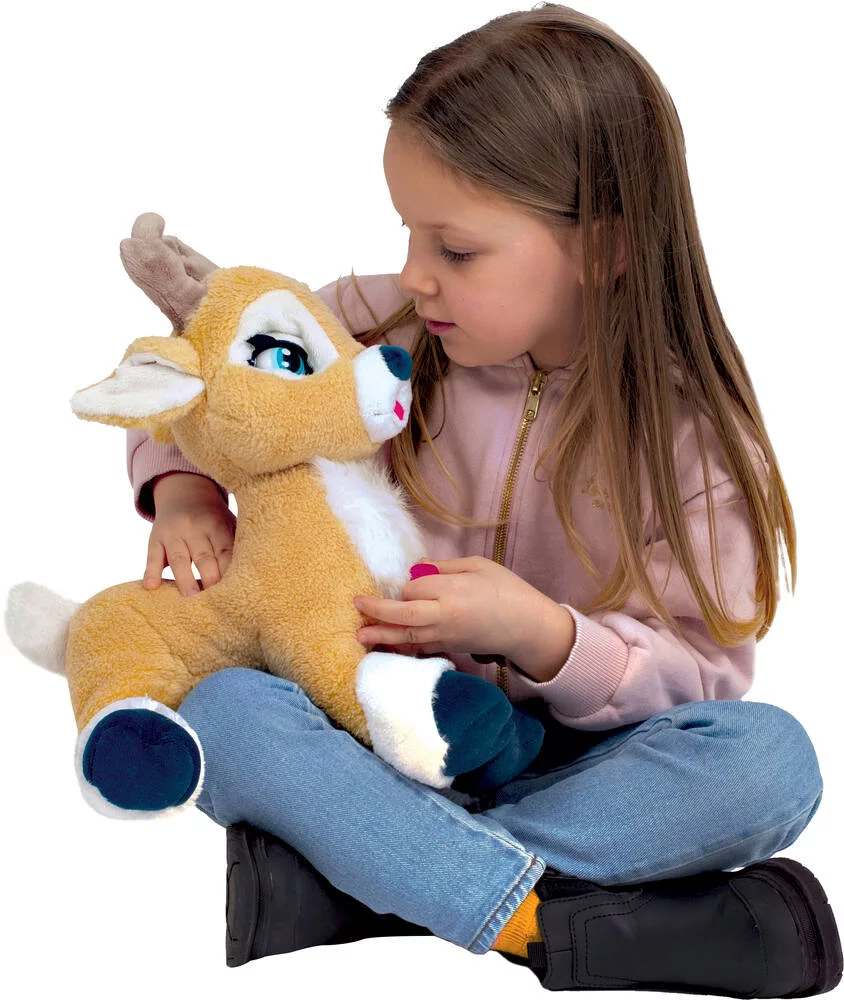 PELUCHE MON RENNE CRUMBLE EMOTION PETS