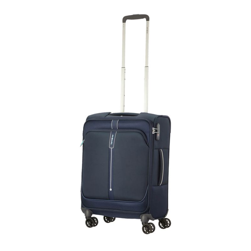 Valise cabine souple PopSoda 55 cm Bleu foncé