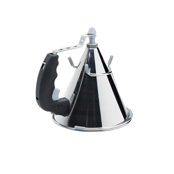 Entonnoir à piston Kwik noir De Buyer