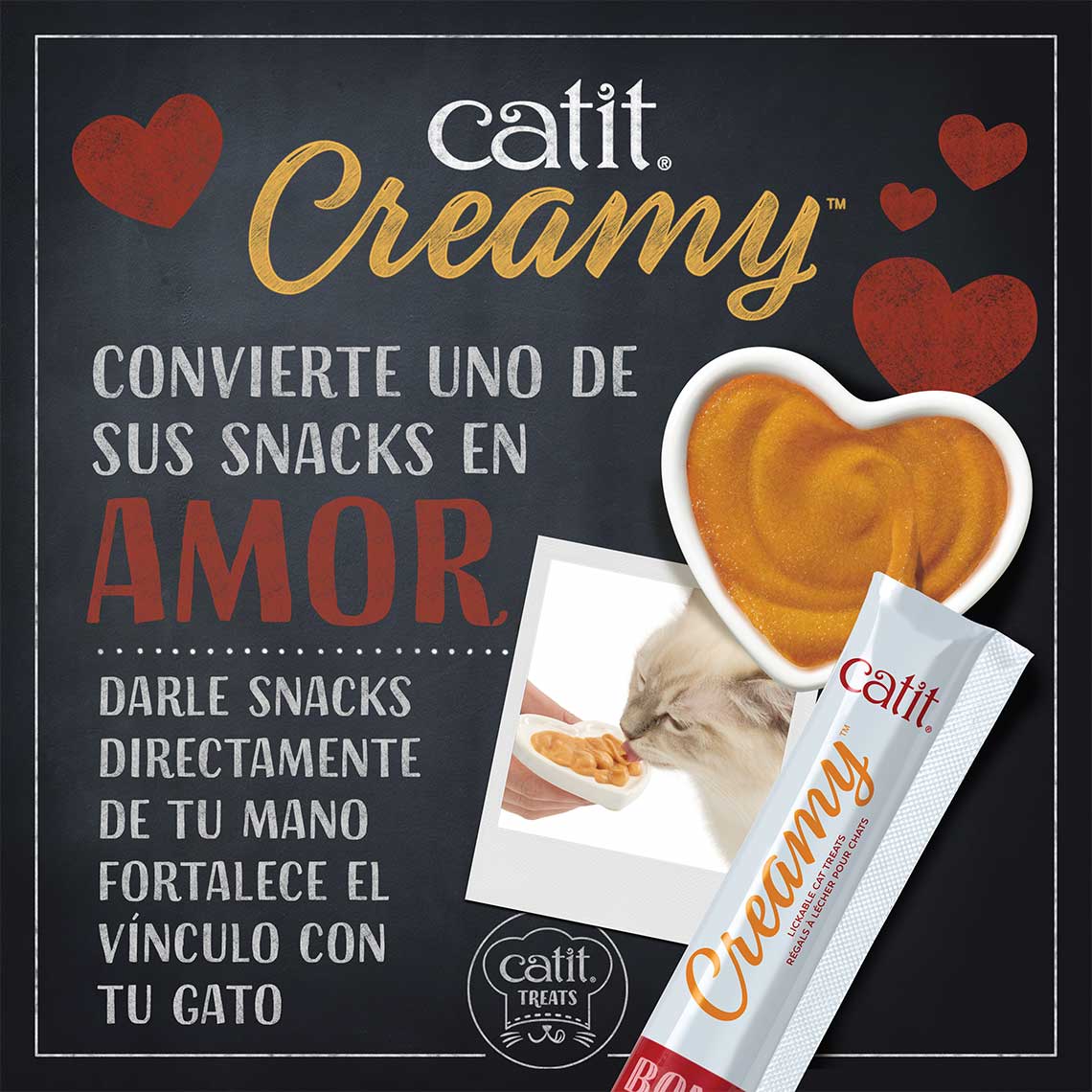 Catit petisco líquido cremoso para gatos, sortido, 80 x 10g