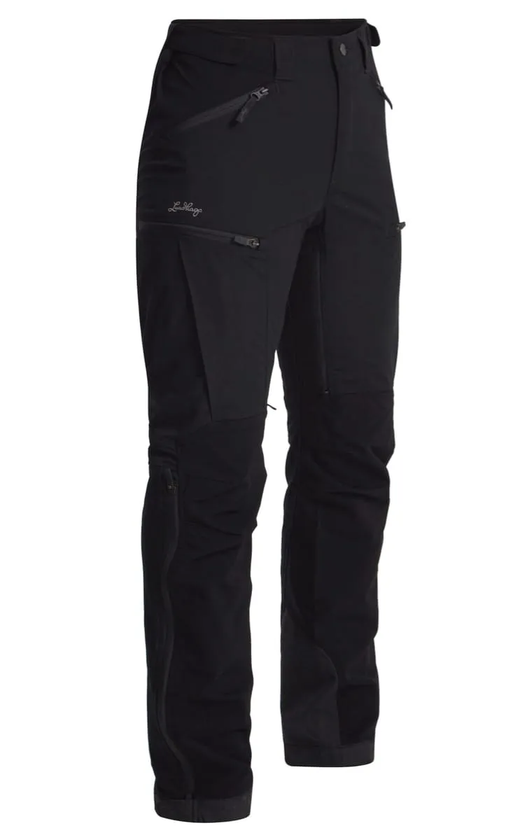 Lundhags Makke High Waist Curved Pant W Black