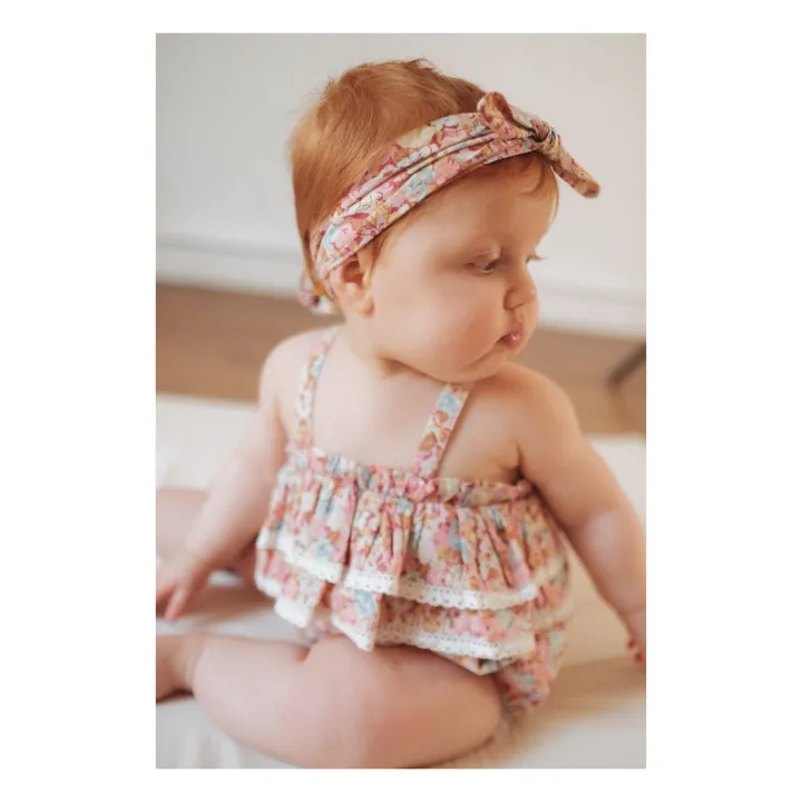 Louise Misha Barboteuse Kumal Fleurie | Rose