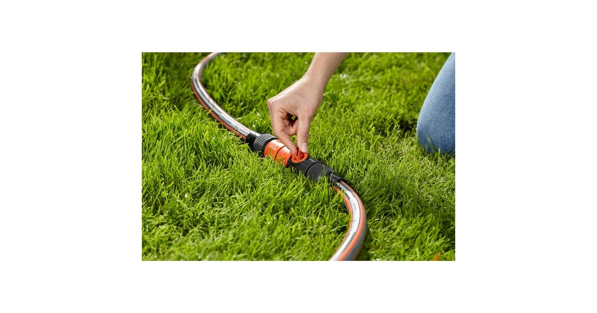 GARDENAProf-System slangstuk met reguleerventiel   (Grijs/oranje, 2819-20)