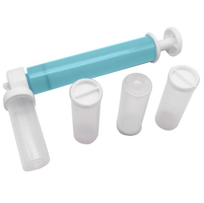 (40ml) Manuelle Air Brush Pumpe Fondant Deko Spritzpistole für Kuchen / Torten - Blau