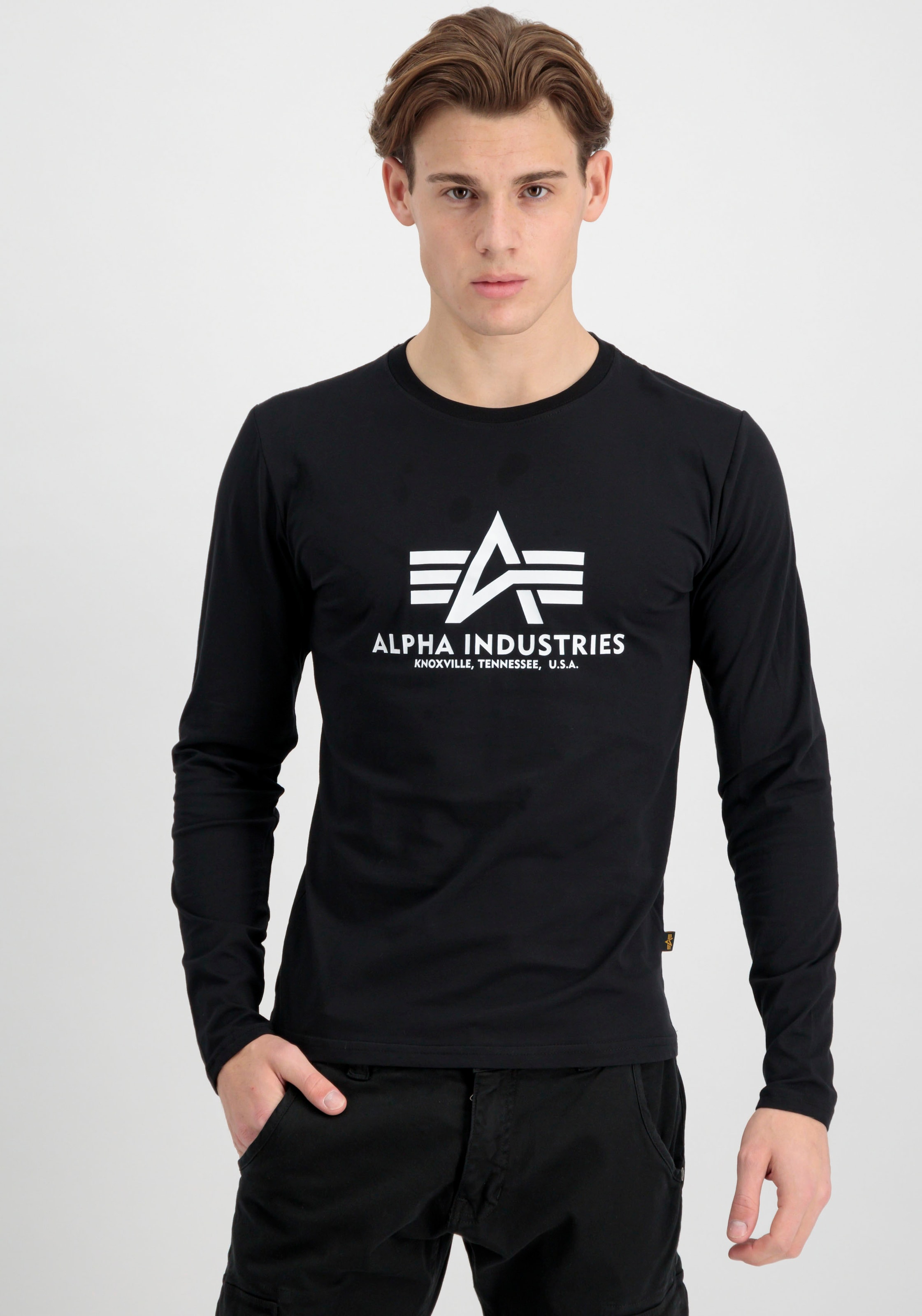 Alpha Industries Langarmshirt »BASIC T - LS«