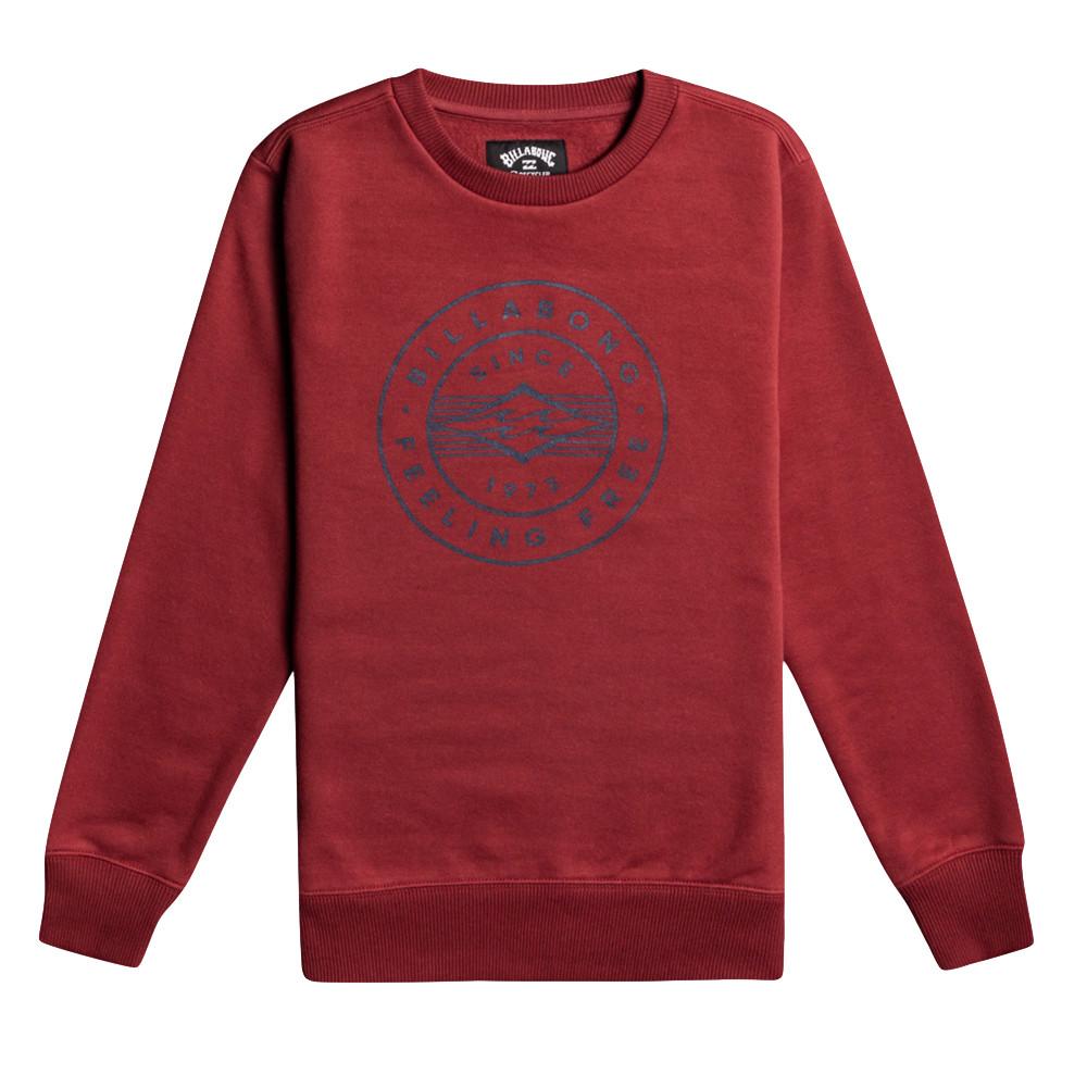 Billabong Sweat Bordeaux Garçon Billabong Stamp