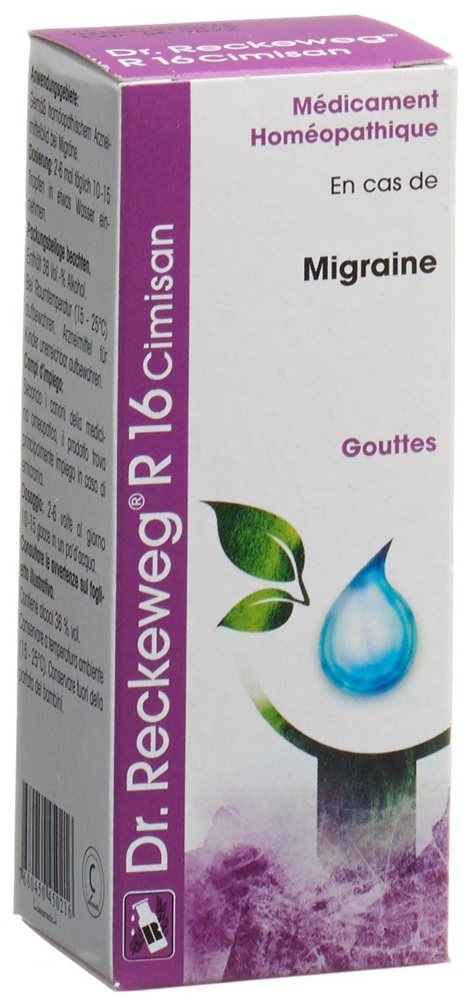 RECKEWEG R16 Cimisan Tropfen Fl 50 ml