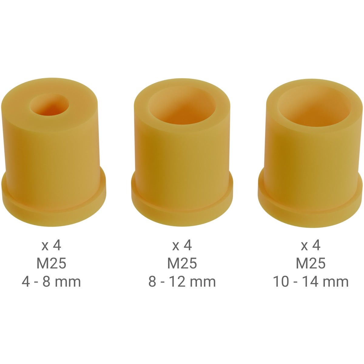 Hilec IpBox-P4 waterdichte behuizing IP68 4-weg voor kabel van 4 tot 14 mm