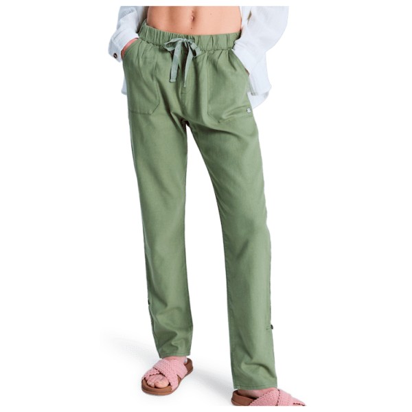 Roxy - Women's On The Seashore Linen Cargo Trousers - Pantalon de loisirs