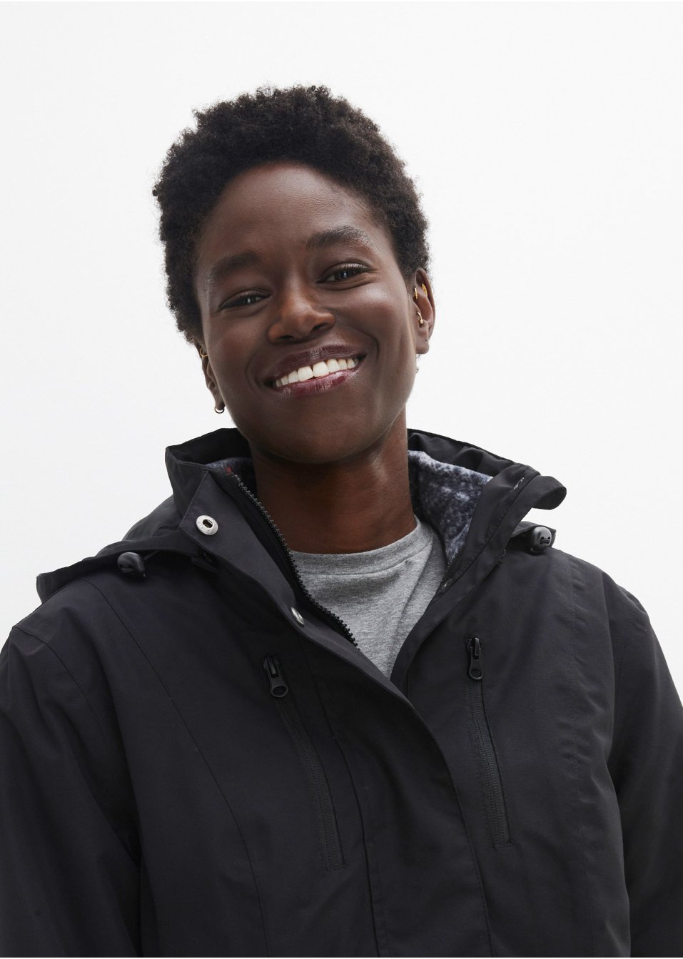Manteau 3 en 1 avec veste intérieure en maille polaire