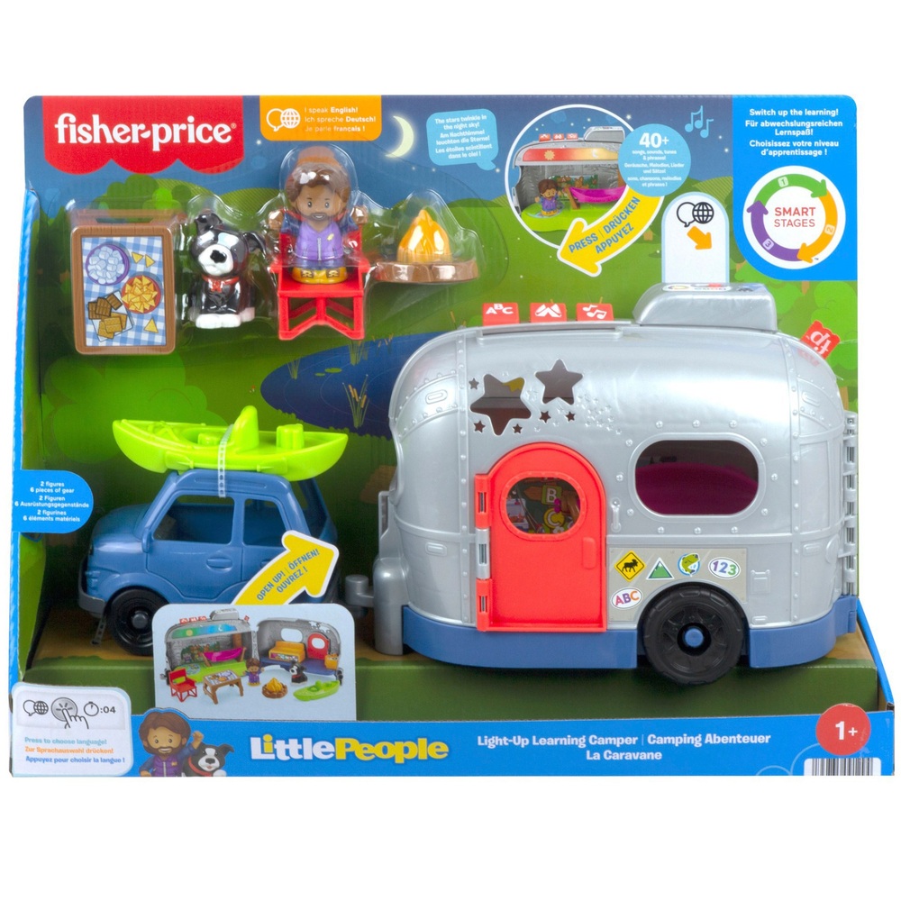 Fisher-Price Little People Leucht-Lerncamper-Spielset