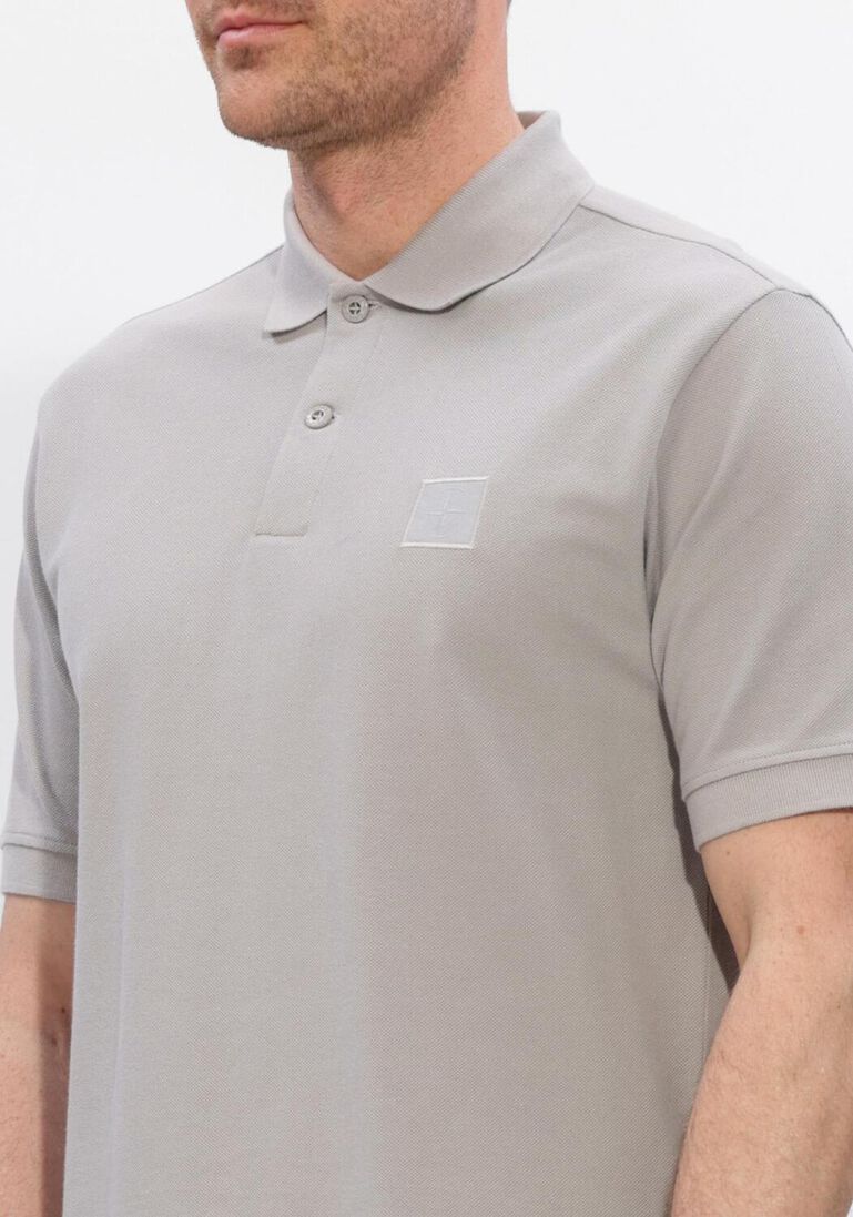 grijze stone island polo ss polo s0f39