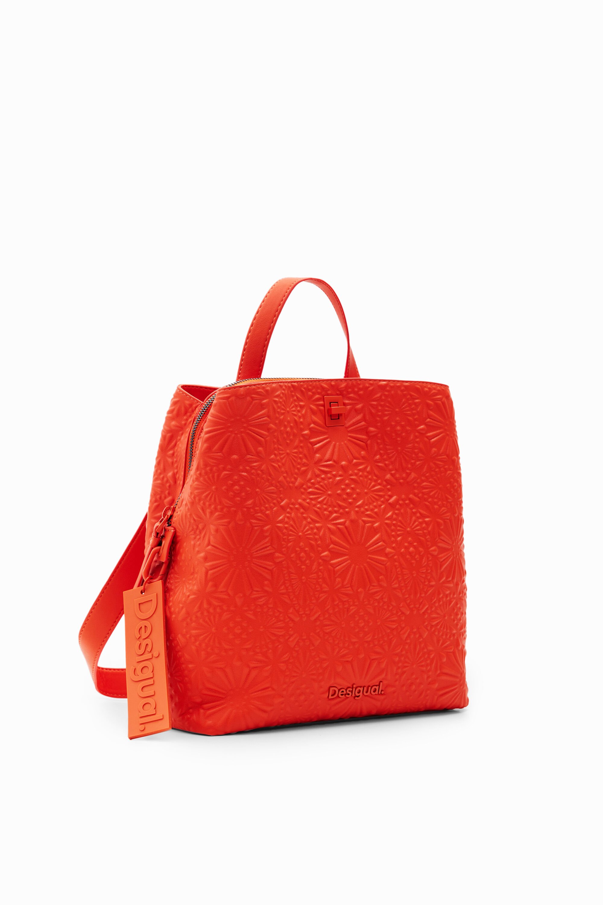 Petit sac à dos relief géométrique