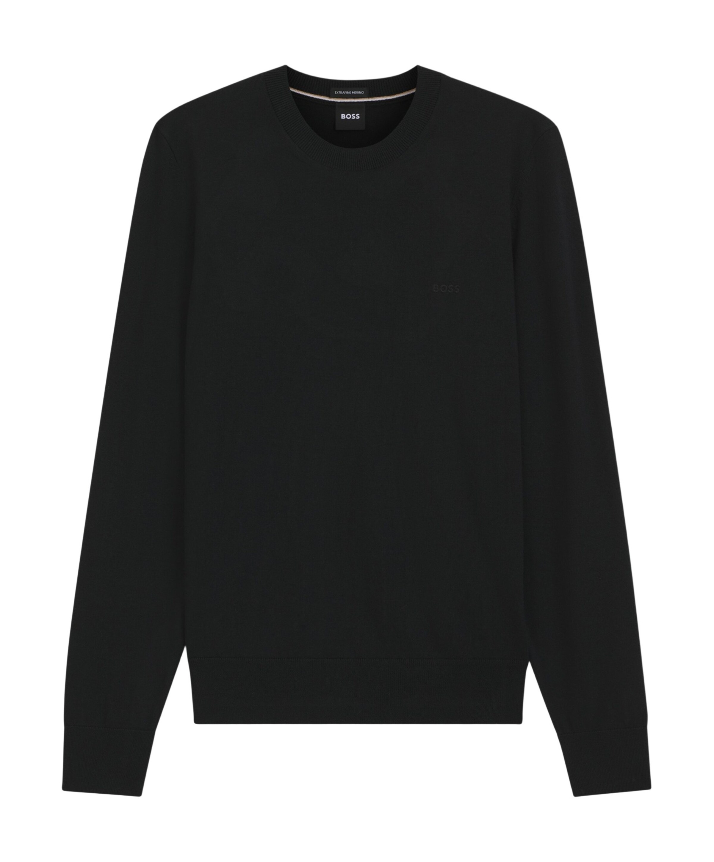 Boss Menswear Heren trui zwart