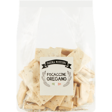 Cucina Missione Focaccine Oregano 200g