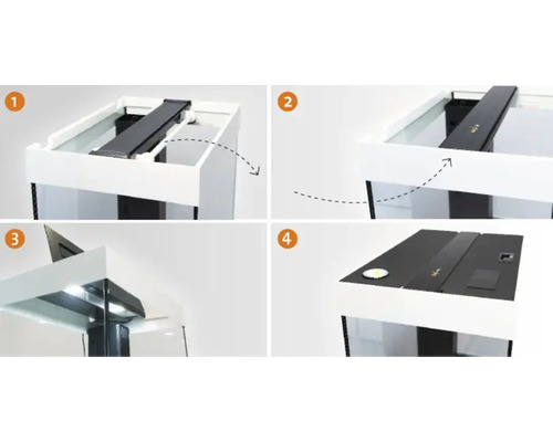 Accessoire Daglichtsysteem adapterprofiel JUWEL 90 voor Vision 180