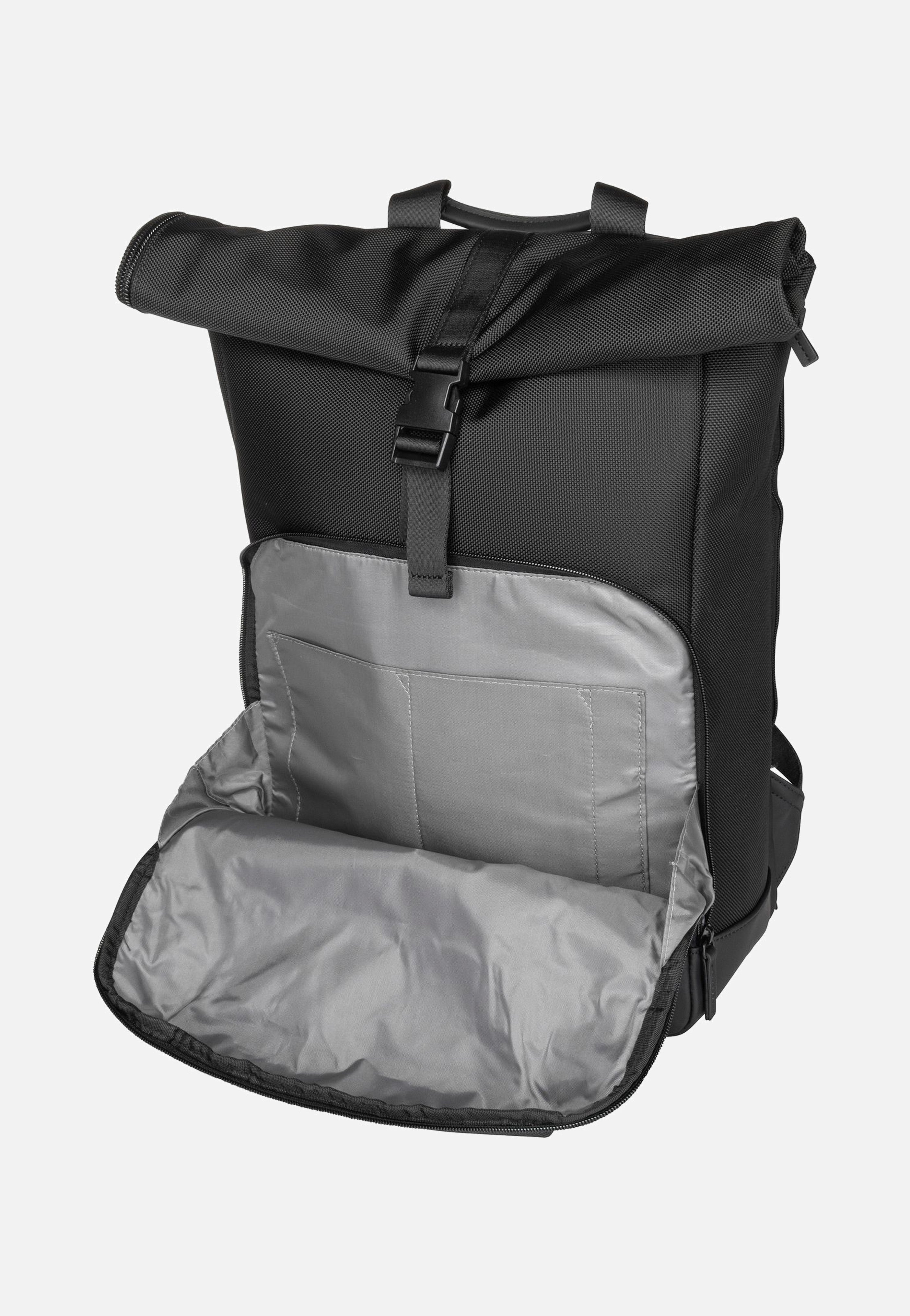 Balling Kurier 4015 Schwarz - Rolltop Rucksack